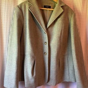 Talbots Classic Sage Green Women's Blazer